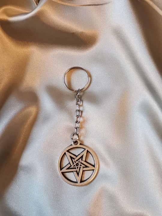 Pentagram Keychain