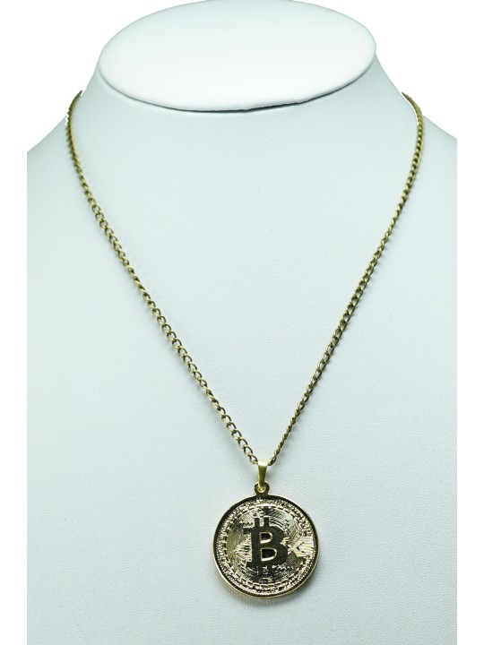 Bitcoin Necklace 