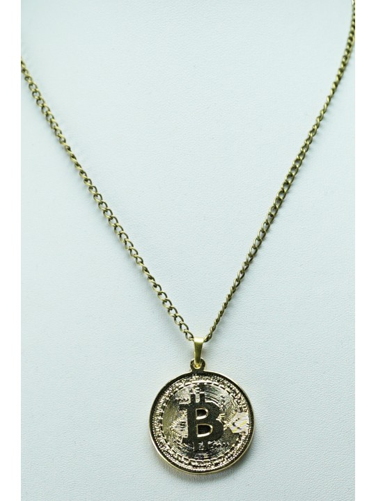 Bitcoin Necklace 