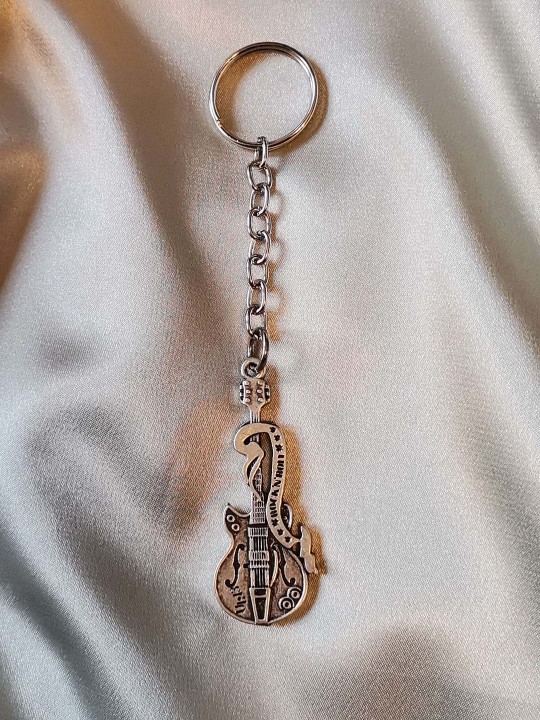 Guitar Keychain