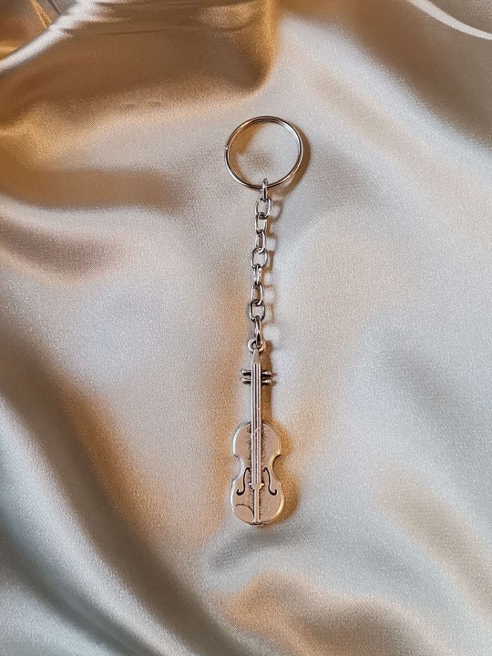 Violin Keychain