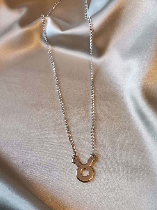 Taurus Zodiac Necklace 