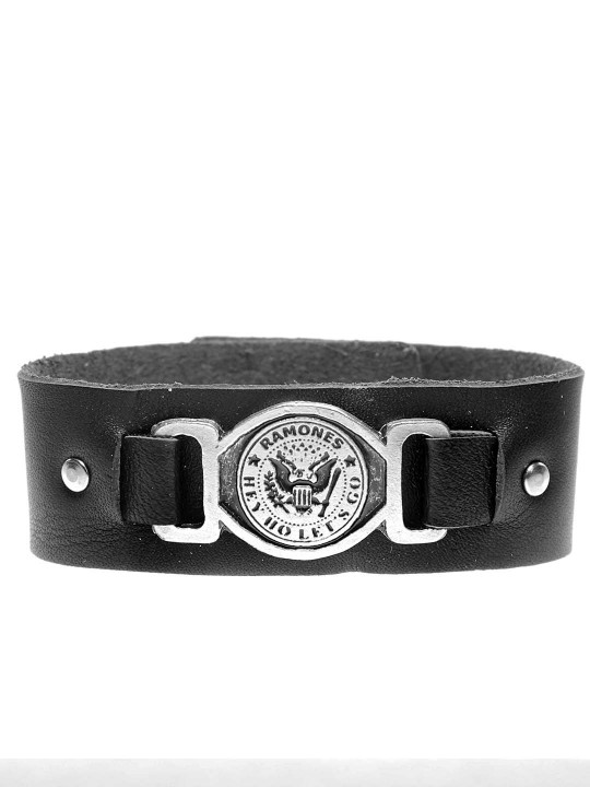 Ramones Leather Bracelet